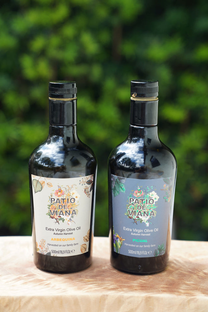 
                  
                    Bundle: Patio de Viana Extra Virgin Olive Oils. Chef James’ private selection.
                  
                